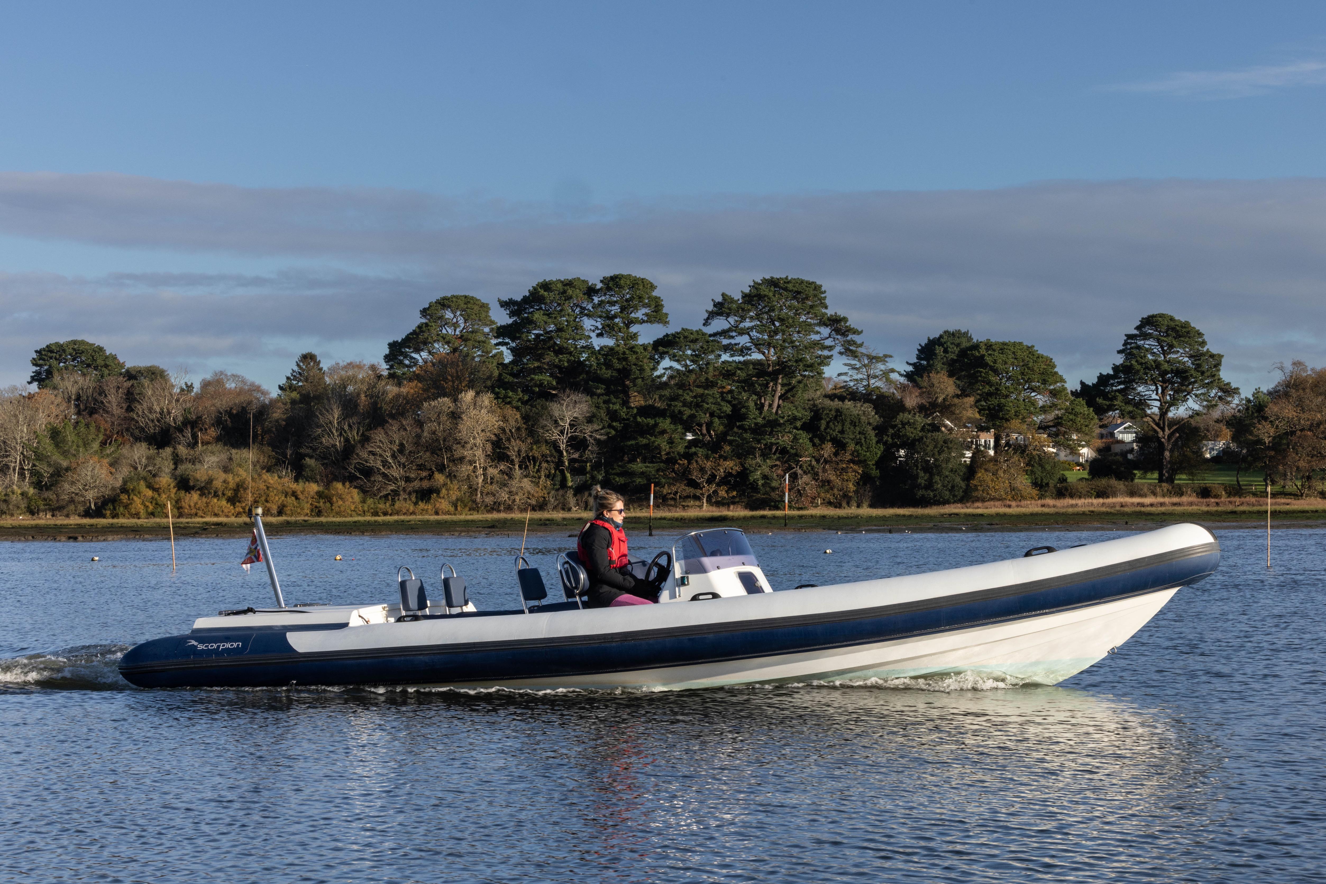 1999 Scorpion 8.5 Rib