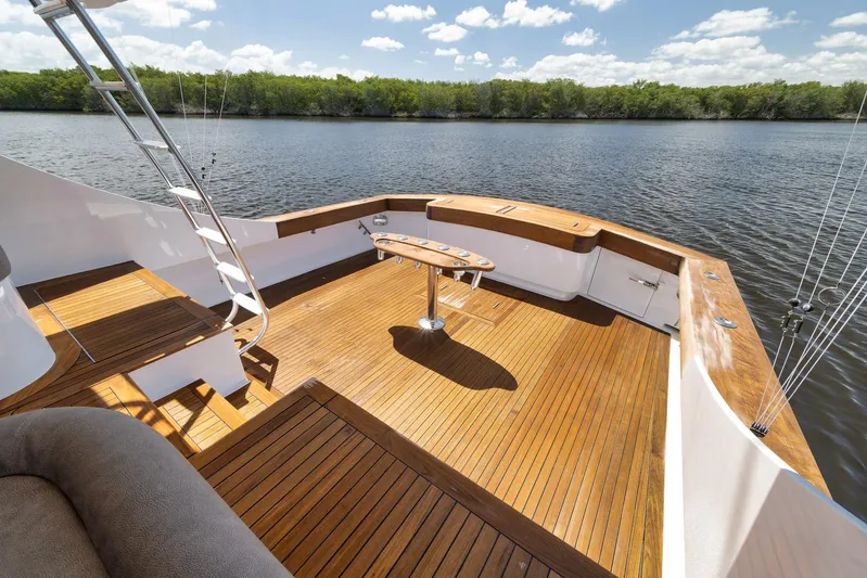 Recidivist Yacht Photos Pics 2006 B&D 60 Custom Carolina- Cockpit