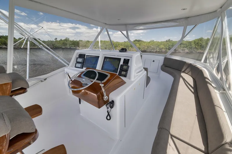 Recidivist Yacht Photos Pics 2006 B&D 60 Custom Carolina- Helm