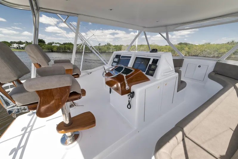 Recidivist Yacht Photos Pics 2006 B&D 60 Custom Carolina- Helm