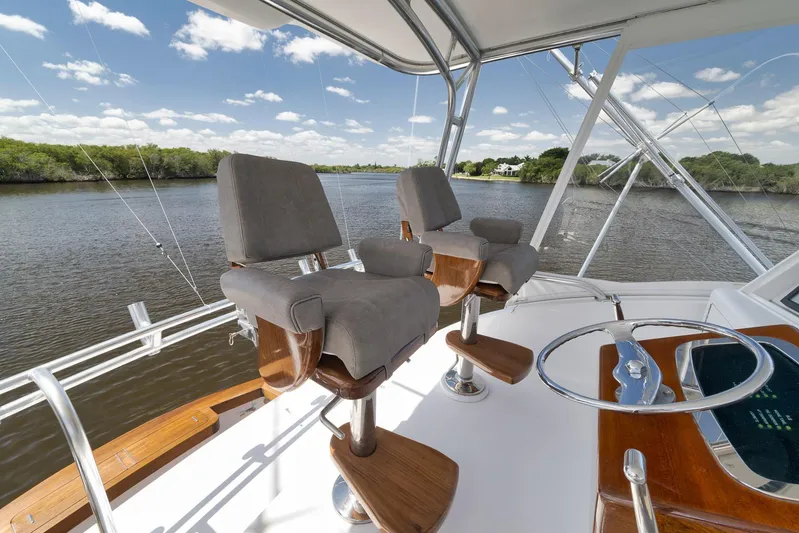 Recidivist Yacht Photos Pics 2006 B&D 60 Custom Carolina- Helm