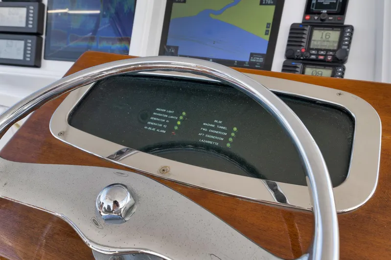 Recidivist Yacht Photos Pics 2006 B&D 60 Custom Carolina- Helm