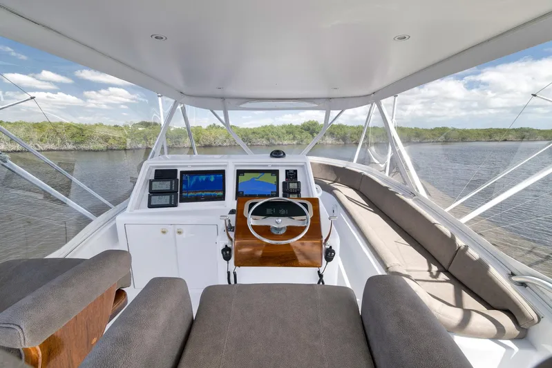 Recidivist Yacht Photos Pics 2006 B&D 60 Custom Carolina- Helm