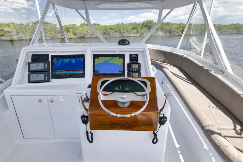 Recidivist Yacht Photos Pics 2006 B&D 60 Custom Carolina- Helm