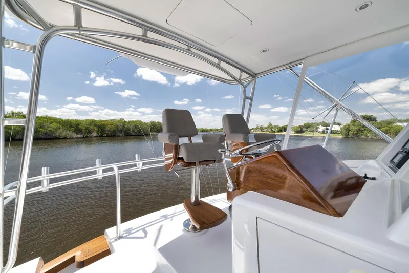 Recidivist Yacht Photos Pics 2006 B&D 60 Custom Carolina- Helm