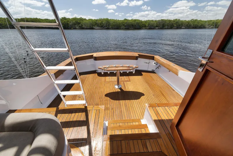 Recidivist Yacht Photos Pics 2006 B&D 60 Custom Carolina- Cockpit