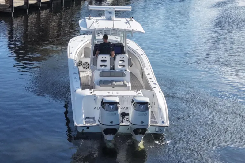  Yacht Photos Pics 2023 Cape Horn 32 XS boat on calm water.
