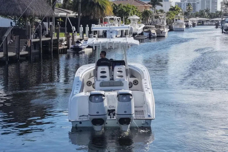  Yacht Photos Pics Cape Horn 32 XS 2023 boat on waterway.