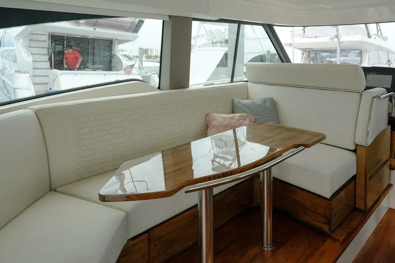 Lady Ogea Yacht Photos Pics 2024 Tiara Yachts 48LE- LADY OGEA- Dinette