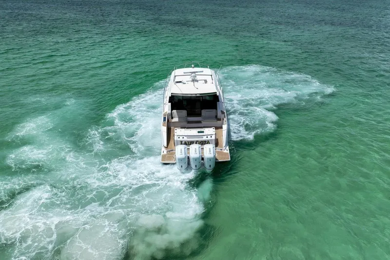 Lady Ogea Yacht Photos Pics 2024 Tiara Yachts 48LE- LADY OGEA- Transom