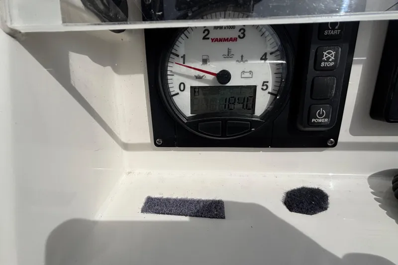 Katara Yacht Photos Pics Yanmar engine control panel on 2023 X-Yachts X4³ MkII sailboat.
