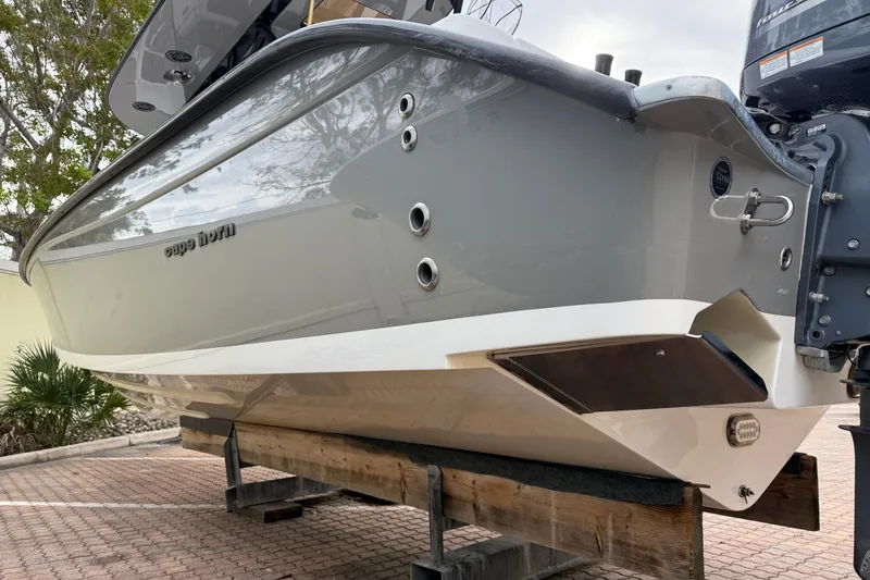 Thirty Percent Yacht Photos Pics 2021 Cape Horn 36 XS boat on display, showcasing sleek design and modern features.