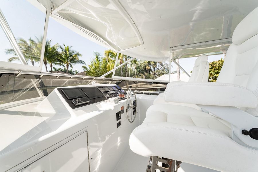 2001 Hatteras 75 Cockpit Motor Yacht