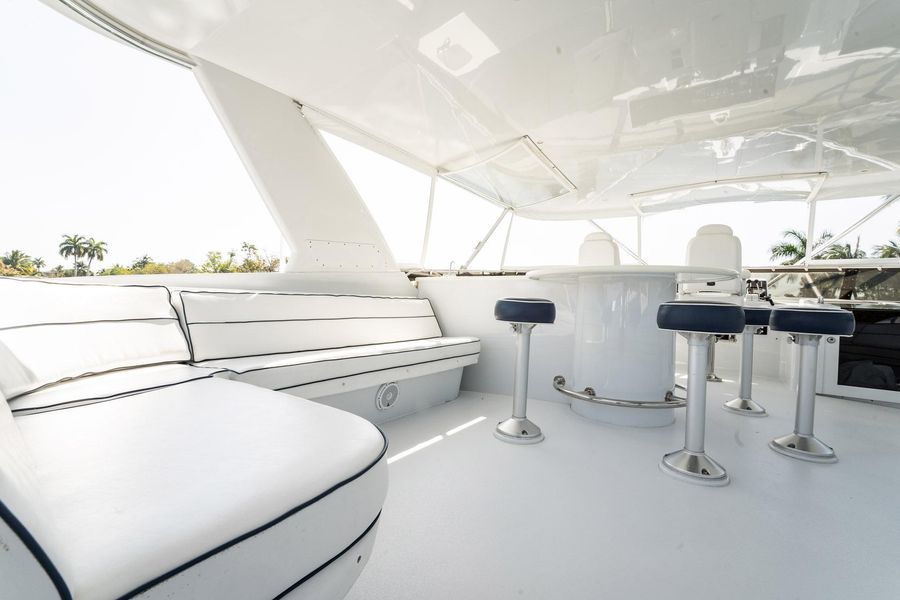 2001 Hatteras 75 Cockpit Motor Yacht