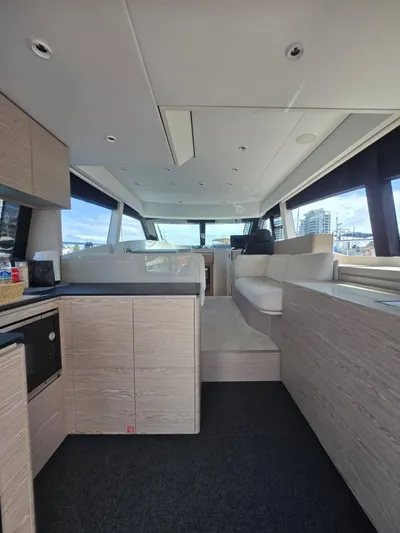 Ferretti Yachts 500 Yacht Photos Pics Interior of 2022 Ferretti Yachts 500, featuring modern design and spacious layout.