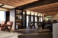 Luxurious interior of 2026 custom motor yacht with modern furnishings and elegant design.