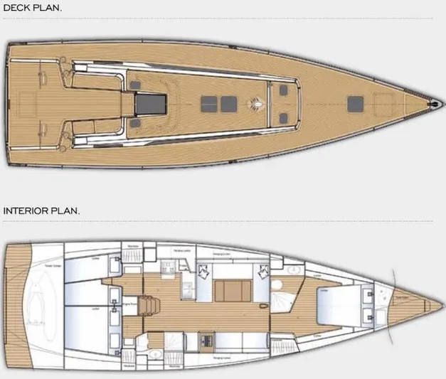 Sultans Of Swing Yacht Photos Pics Deck and interior plans of 2020 Solaris 50 yacht with carbon mast.