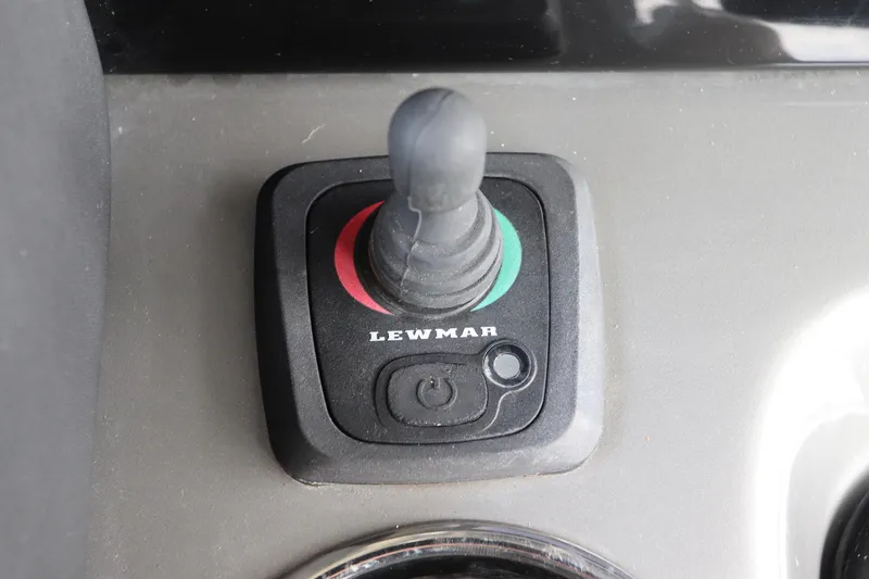  Yacht Photos Pics Lewmar joystick control on 2019 Statement 350 Open boat.