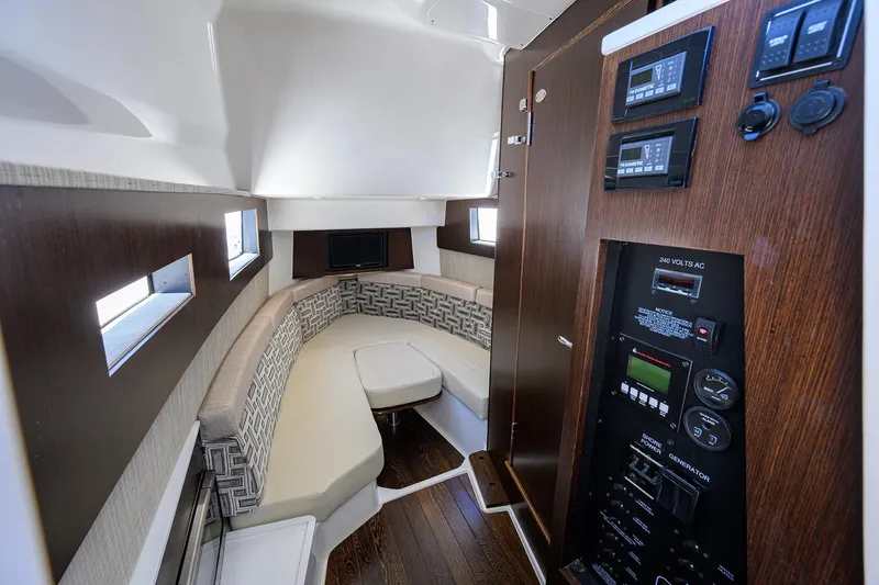 Reel Deal Yacht Photos Pics Pursuit 37 REEL DEAL - Cabin & Electrical Panel