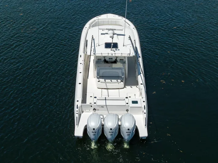 Reel Deal Yacht Photos Pics Pursuit 37 REEL DEAL - Aft Aerial Profile