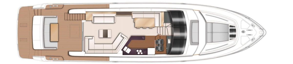 2012 Princess 73 