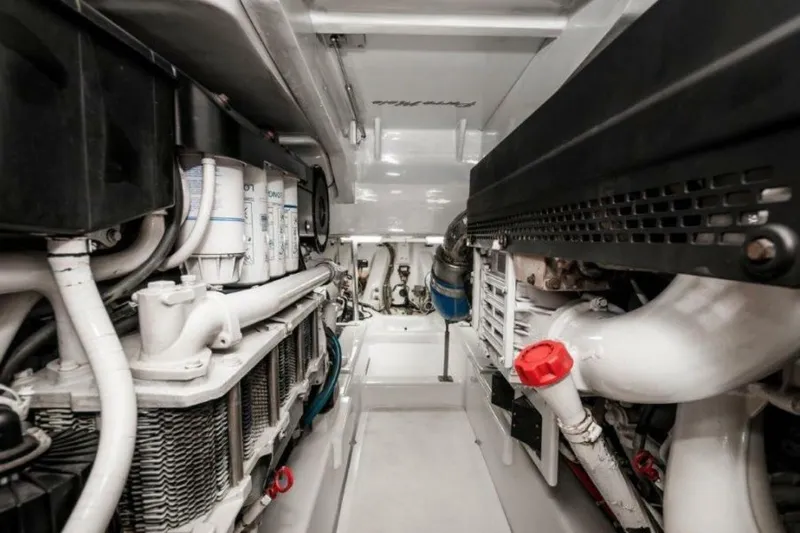 Perra Mala Yacht Photos Pics 2010 Spencer 57 Convertible- Perra Mala- Engine Room