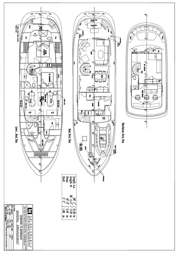 2001 70 Cheoy Lee Expedition 70