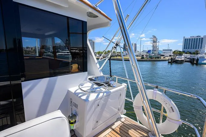 Thanks Buds Yacht Photos Pics Observation Deck Helm