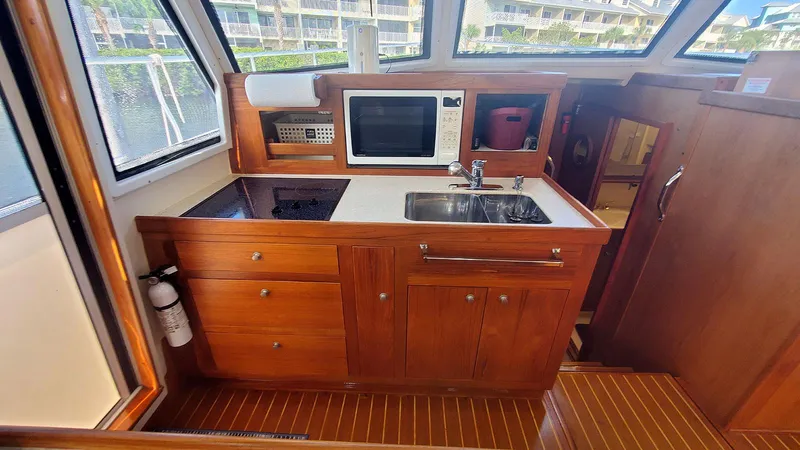 This Is What Yacht Photos Pics Galley Forward