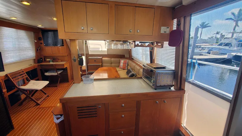 This Is What Yacht Photos Pics Galley Aft