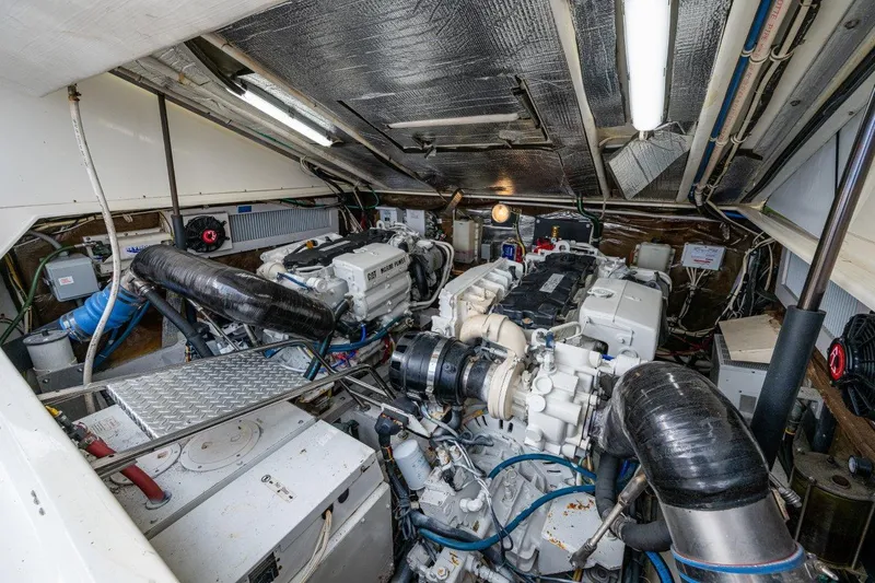 Sore Subject Yacht Photos Pics Albemarle 36 Sore Subject Engine Room