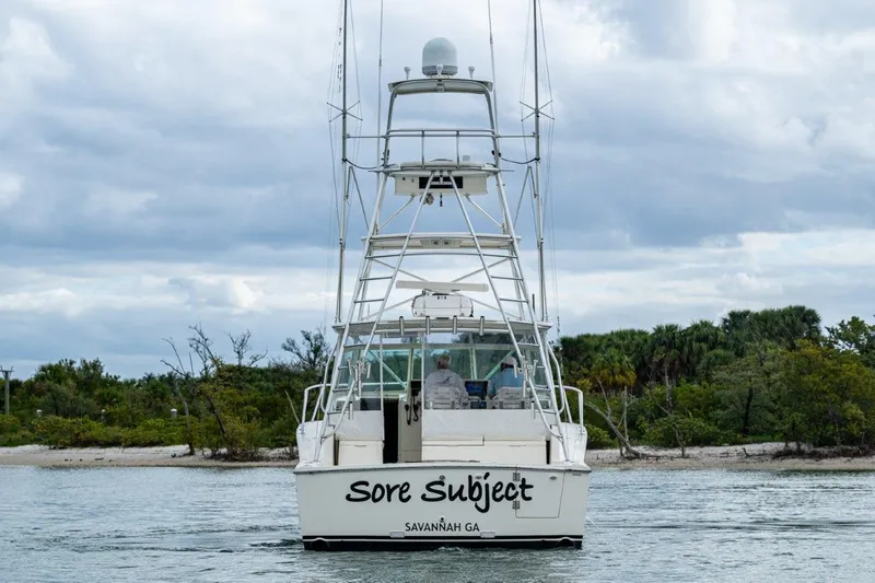 Sore Subject Yacht Photos Pics Albemarle 36 Sore Subject Aft Profile