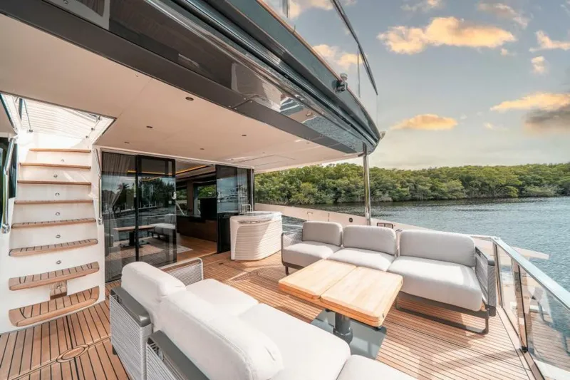 Champagne Problems Yacht Photos Pics 2023 Absolute Navetta 75 - Image 12