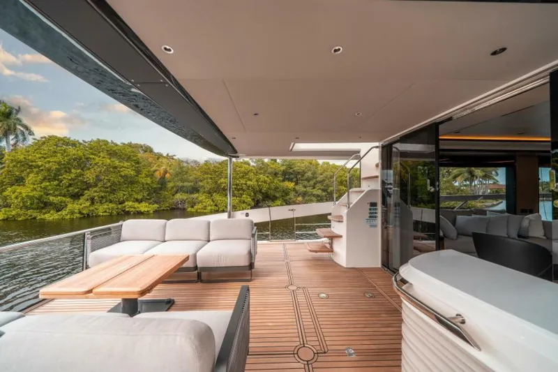 Champagne Problems Yacht Photos Pics 2023 Absolute Navetta 75 - Image 13