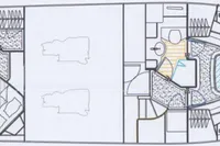 Floor plan of a 2007 Trader 42 yacht, showing cabin and interior layout.