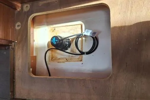 Bermuda Yacht Photos Pics Electrical component installation in 2017 Dufour 412 Grand Large yacht.