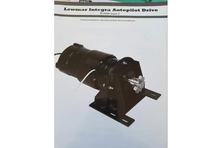 Bermuda Yacht Photos Pics Lewmar Integra Autopilot Drive manual for Dufour 412 Grand Large, 2017 model.