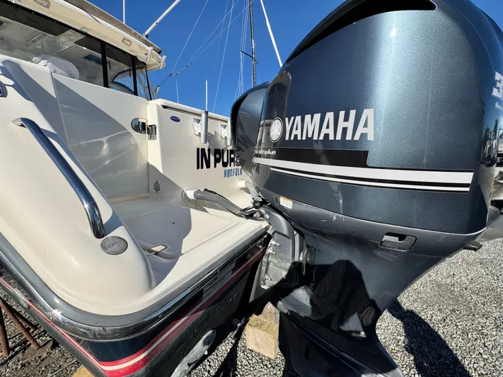 In Pursuit Yacht Photos Pics 2011 Pursuit OS 375 Offshore with Yamaha engine.