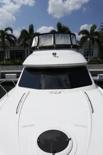 Mary K Yacht Photos Pics 43 Meridian Sedan 411 - Bow