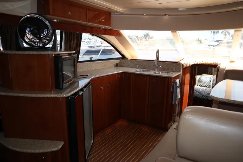 Mary K Yacht Photos Pics 43 Meridian Sedan 411 - Galley