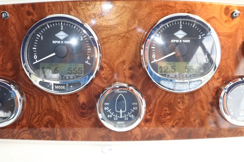 Mary K Yacht Photos Pics 43 Meridian Sedan 411 - Gauges