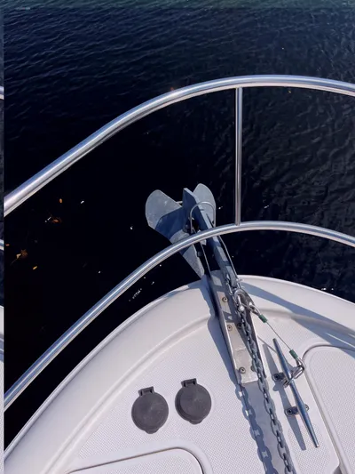 Mary K Yacht Photos Pics 43 Meridian Sedan 411 - Anchor