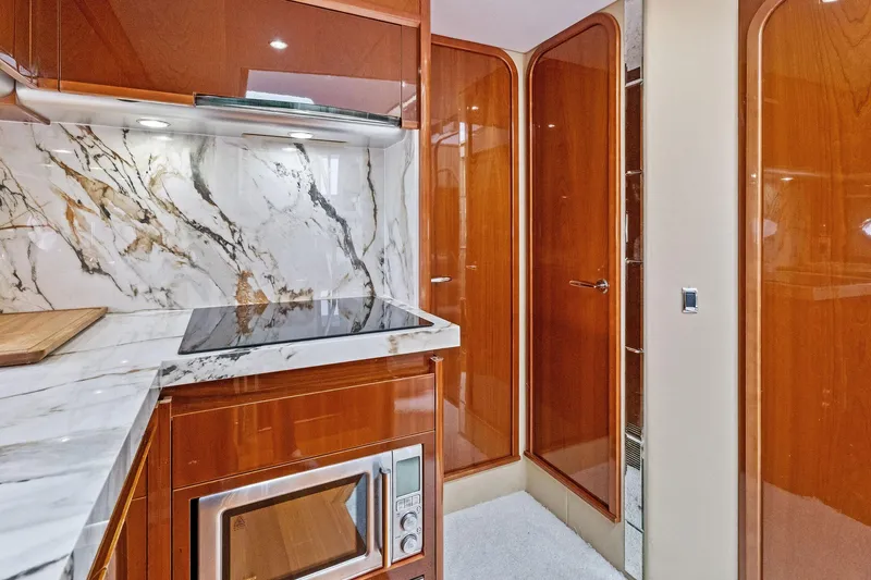 Adios IV Yacht Photos Pics 2009 Princess 54 Flybridge- ADIOS IV- Galley