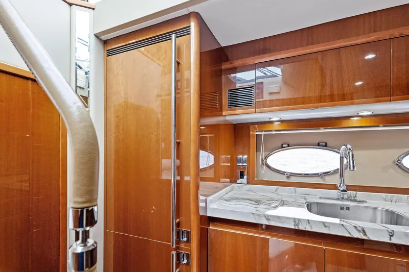 Adios IV Yacht Photos Pics 2009 Princess 54 Flybridge- ADIOS IV- Galley