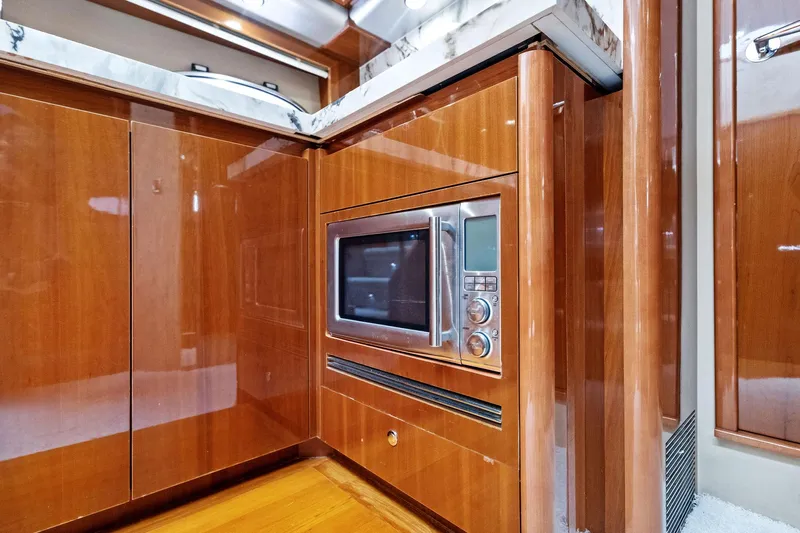 Adios IV Yacht Photos Pics 2009 Princess 54 Flybridge- ADIOS IV- Galley