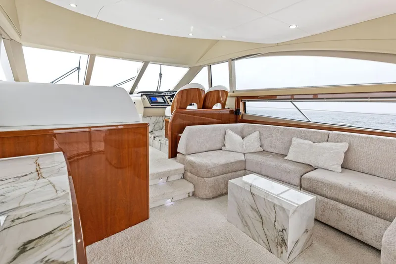 Adios IV Yacht Photos Pics 2009 Princess 54 Flybridge- ADIOS IV- Salon