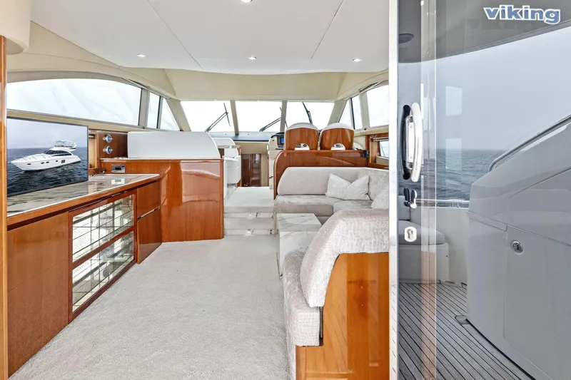 Adios IV Yacht Photos Pics 2009 Princess 54 Flybridge- ADIOS IV- Salon