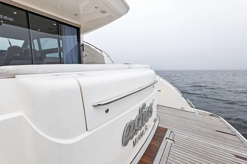 Adios IV Yacht Photos Pics 2009 Princess 54 Flybridge- ADIOS IV- Transom