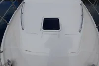 2015 Sas-Vektor 950 boat docked at marina, viewed from above.