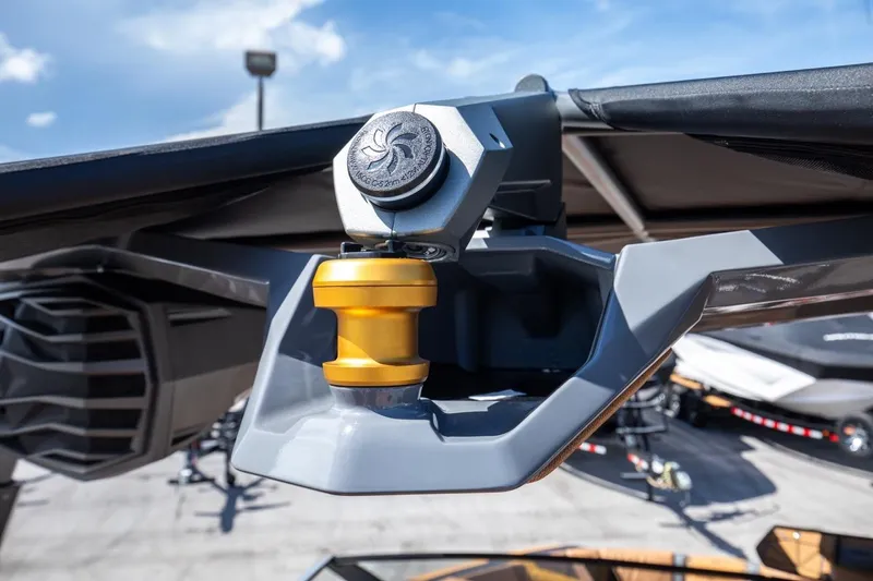  Yacht Photos Pics 2024 Nautique Super Air Nautique G23 Paragon boat detail, showcasing advanced design features.